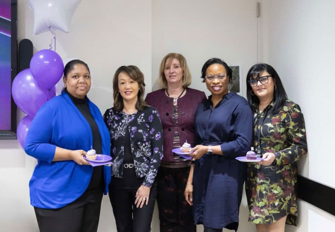 Healthcare professionals providing care